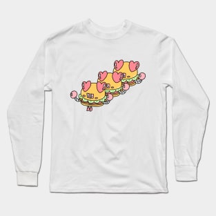 Doki Bot x3 Long Sleeve T-Shirt